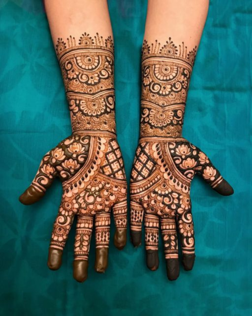 full hand mehndi design easy and beautiful